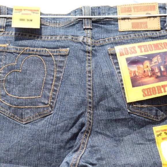 Ross Thomson Denim Bermuda Shorts - Picture 5 of 5